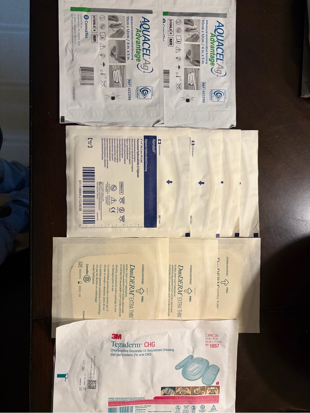Bundle of assorted Wound Care Dressings (10 total)